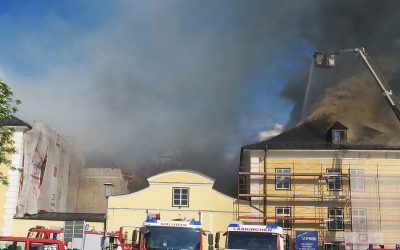 09.05.2016 Brand im Internat der Berufsschule Altmünster