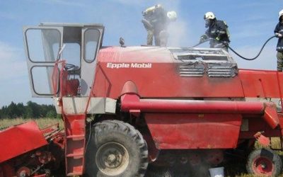 24.07.2012 Mähdrescherbrand