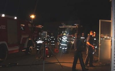 17.08.2015 Brand bei Fa. Pappas