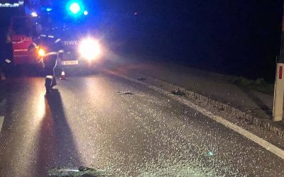 03.12.2019 Glassplitter auf Fahrbahn