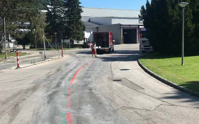 04.09.2019 Ölspur in einem Gewerbebetrieb