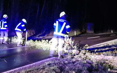 16.03.2019 Sturm sorgt für nächtlichen Einsatz