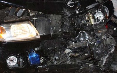 19.11.2009 Verkehrsunfall Autobahnauffahrt