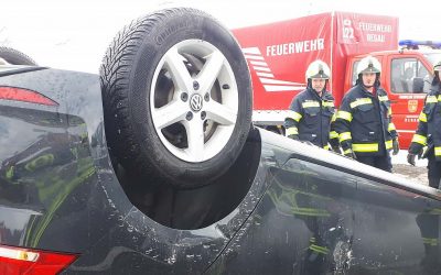 29.01.2019 Verkehrsunfall Aufräumarbeiten