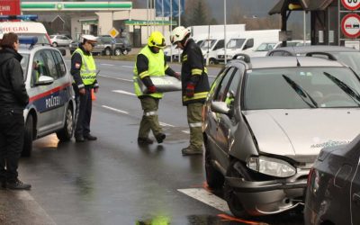 18.01.2015 Verkehrsunfall Himmelreichkreuzung