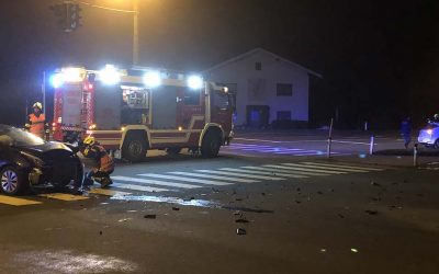 01.02.2019 Nächtlicher Einsatz auf der Himmelreichkreuzung