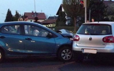 28.04.2012 Verkehrsunfall Himmelreichkreuzung