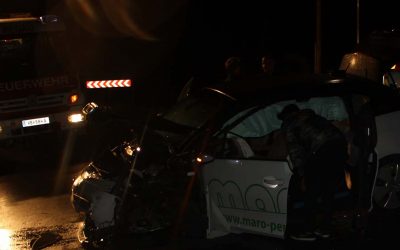 12.08.2017 Verkehrsunfall Aufräumarbeiten