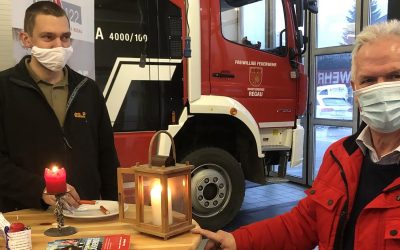 24.12.2020 Abholung Friedenslicht