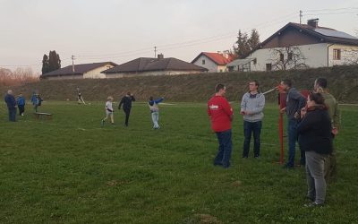 29.03.2019 Bewerbsbahn aufgebaut