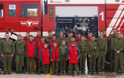 19.04.2014 Besuch bei der Flughafenfeuerwehr in Hörsching