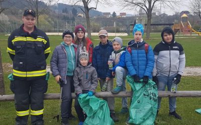 13.04.2019 Mitgeholfen bei der Flurreinigsaktion