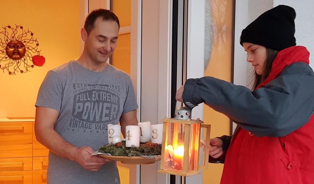 24.12.2020 Friedenslicht 2020 Jugendgruppe FF Regau