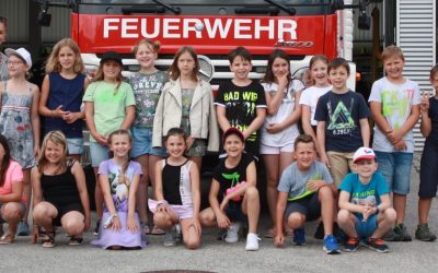 24.06.2021 G.S.F. – Besuch der 3. Klassen der Volksschule Regau