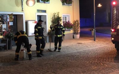 28.09.2021 Ölspur im Ortsgebiet