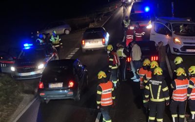 14.01.2022 Verkehrsunfall Aufräumarbeiten