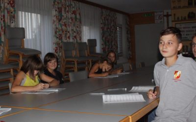 23.09.2016 Vorbereitung Erprobung und Wissenstest