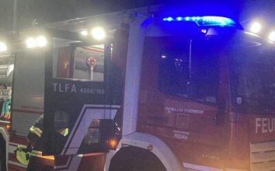 15.08.2022 Brand Abfalleimer – Nachlöscharbeiten