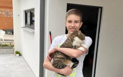 30.04.2022 Katze aus Schacht befreit