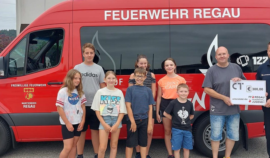 28.06.2022 Spende für unsere Jugendgruppe