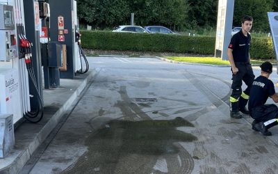 05.09.2022 Treibstoffaustritt bei Tankstelle