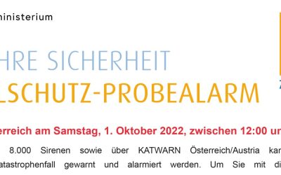 01.10.2022 Zivilschutz Probealarm