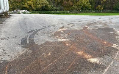 17.10.2022 Ölspur im Betriebsgelände